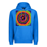 True Royal halloween tie  dye pattern Premium Hoodie - RanaPortraitStore