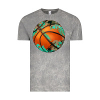 Cloud Rock western basketball camouflage glitter pattern Vintage Tee - Artiststas