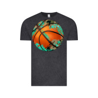 Vintage Black western basketball camouflage glitter pattern Vintage Tee - Artiststas