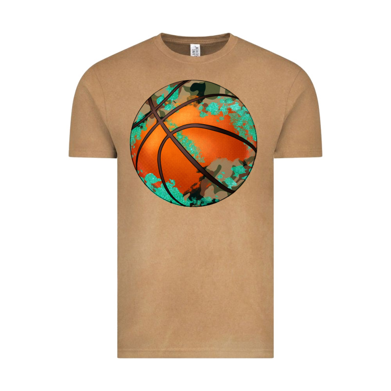 Western Basketball Camouflage Glitter Pattern Vintage Tee by Artiststas | Teevron