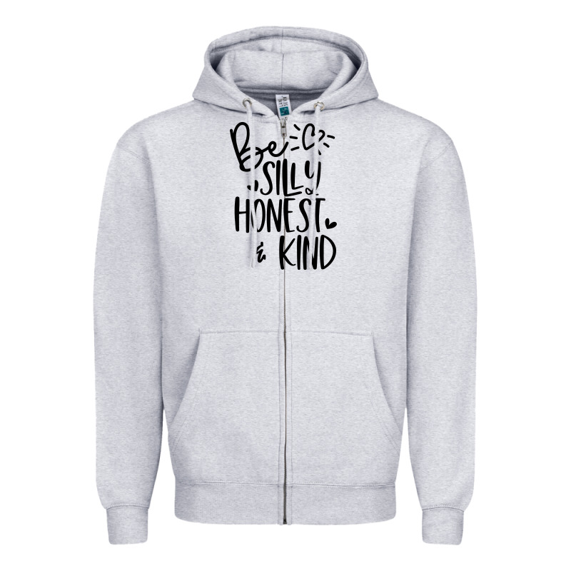 Kind Zipper Hoodie by Unal Design | Teevron