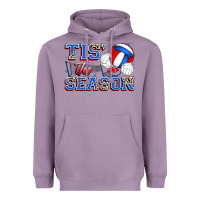 Lavender tis' the season volleyball Heavyweight Hoodie - Zillion Design Studio