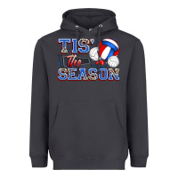 Tis' The Season Volleyball Heavyweight Hoodie | Teevron