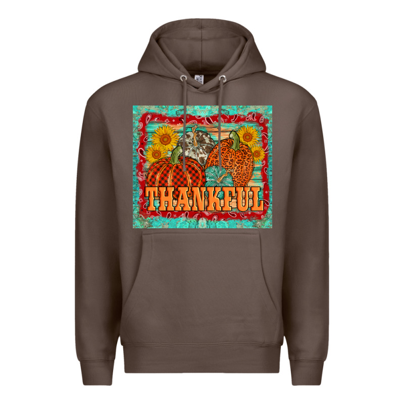 Pumpkin Sunflower Tumbler Premium Hoodie by AdoDesignShop | Teevron