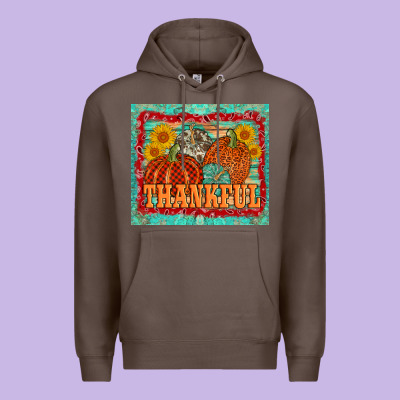 Pumpkin Sunflower Tumbler Premium Hoodie Designed By Adodesignshop