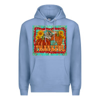 Colony Blue pumpkin sunflower tumbler Premium Hoodie - AdoDesignShop