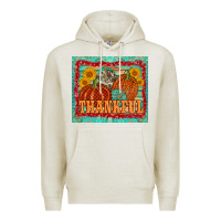 Oatmeal Heather pumpkin sunflower tumbler Premium Hoodie - AdoDesignShop
