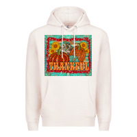 Pale Pink pumpkin sunflower tumbler Premium Hoodie - AdoDesignShop