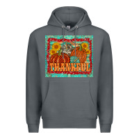 Rock pumpkin sunflower tumbler Premium Hoodie - AdoDesignShop