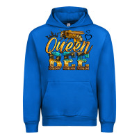 Cobalt queen bee Urban Hoodie - LillyAllenDesigns