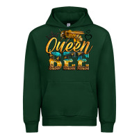 Forest Green queen bee Urban Hoodie - LillyAllenDesigns