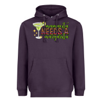 Plum mamacita needs a margarita mothers day Heavyweight Hoodie - texasbilliewilder