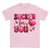 Bubblegum Pink sucker for you Classic Tee - MaliasSmallBusiness