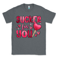 Charcoal Heather sucker for you Classic Tee - MaliasSmallBusiness