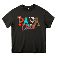 Asphalt Papa Claus Heavy Core Tee - CowhideDigitalArt