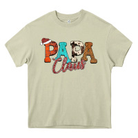 Mossy Papa Claus Heavy Core Tee - CowhideDigitalArt