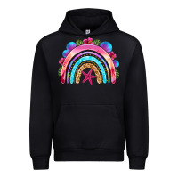 Black summer rainbow Urban Hoodie - NancyCooperArtShop