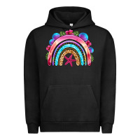 Pigment Black summer rainbow Urban Hoodie - NancyCooperArtShop