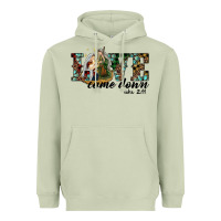Matcha love came down holy family Heavyweight Hoodie - RanaPortraitStore