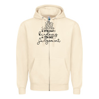 Sandshell kindness Zipper Hoodie - Unal Design
