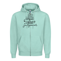 Seafoam kindness Zipper Hoodie - Unal Design