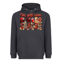 Smoke i'm just here for the snacks american football Heavyweight Hoodie - Zillion Design Studio