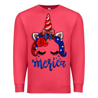 Cardinal 4th of July unicorn Premium Sweatshirt - Neo Western