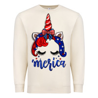 Sandshell 4th of July unicorn Premium Sweatshirt - Neo Western