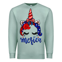 Seafoam 4th of July unicorn Premium Sweatshirt - Neo Western