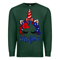 Sports Green 4th of July unicorn Premium Sweatshirt - Neo Western