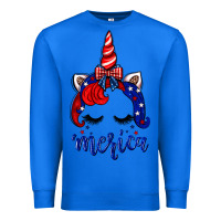 True Royal 4th of July unicorn Premium Sweatshirt - Neo Western