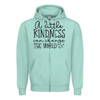 Seafoam the world Zipper Hoodie - Unal Design