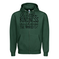 Sports Green the world Zipper Hoodie - Unal Design
