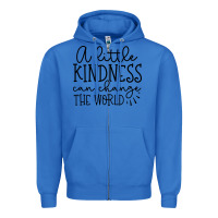 True Royal the world Zipper Hoodie - Unal Design