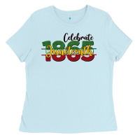 Celebrate Juneteenth1865 Ladies Tee | Teevron