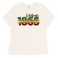 Bone celebrate juneteenth1865 Ladies Tee - BarkalooDesign