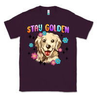 Plum stay golden Classic Tee - MaliasSmallBusiness