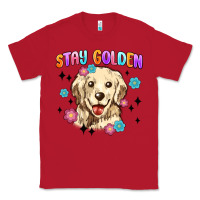 Red stay golden Classic Tee - MaliasSmallBusiness