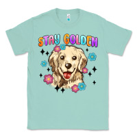 Seafoam stay golden Classic Tee - MaliasSmallBusiness