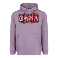 Lavender mama with license letters mothers day Heavyweight Hoodie - texasbilliewilder