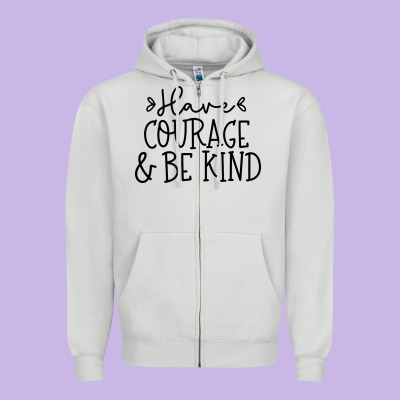 Zipper Hoodie be kind