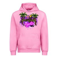 Fuchsia Pink summer night Urban Hoodie - NancyCooperArtShop