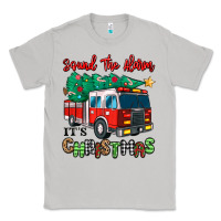 Moon Dust sound the alarm its christmas fire truck Classic Tee - MaliasSmallBusiness