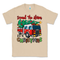 Sound The Alarm Its Christmas Fire Truck Classic Tee | Teevron