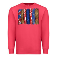 Cardinal 4th of July brushstroke Premium Sweatshirt - CowGirlArtShop