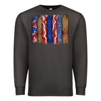 Smoke 4th of July brushstroke Premium Sweatshirt - CowGirlArtShop