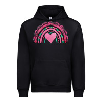 Black valentines day pink gemstones rainbow Urban Hoodie - Jasminsmagicworld
