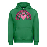 Emerald valentines day pink gemstones rainbow Urban Hoodie - Jasminsmagicworld