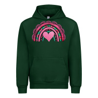 Forest Green valentines day pink gemstones rainbow Urban Hoodie - Jasminsmagicworld