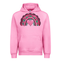 Fuchsia Pink valentines day pink gemstones rainbow Urban Hoodie - Jasminsmagicworld